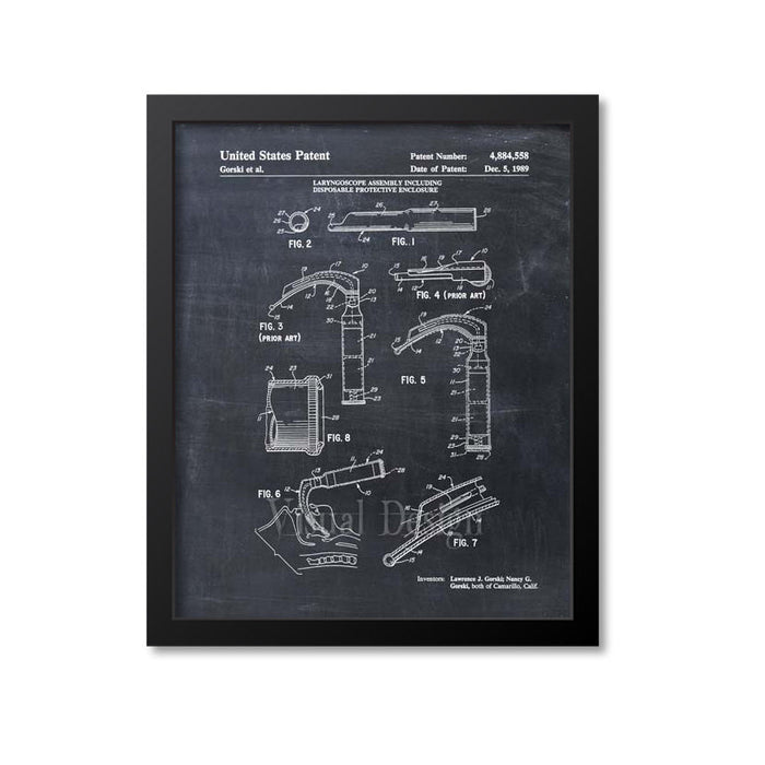 Laryngoscope Patent Print