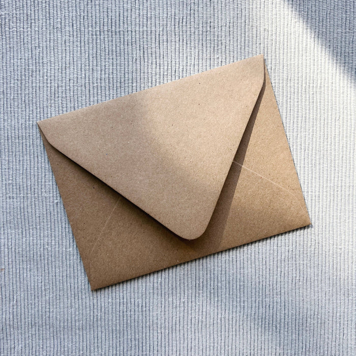 Lavender Stripe Greeting Card | Thank You Card