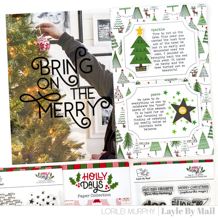 Layle By Mail | Holly Days - Washi Tape