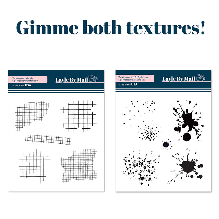 Layle By Mail | Textures Stamps Bundle