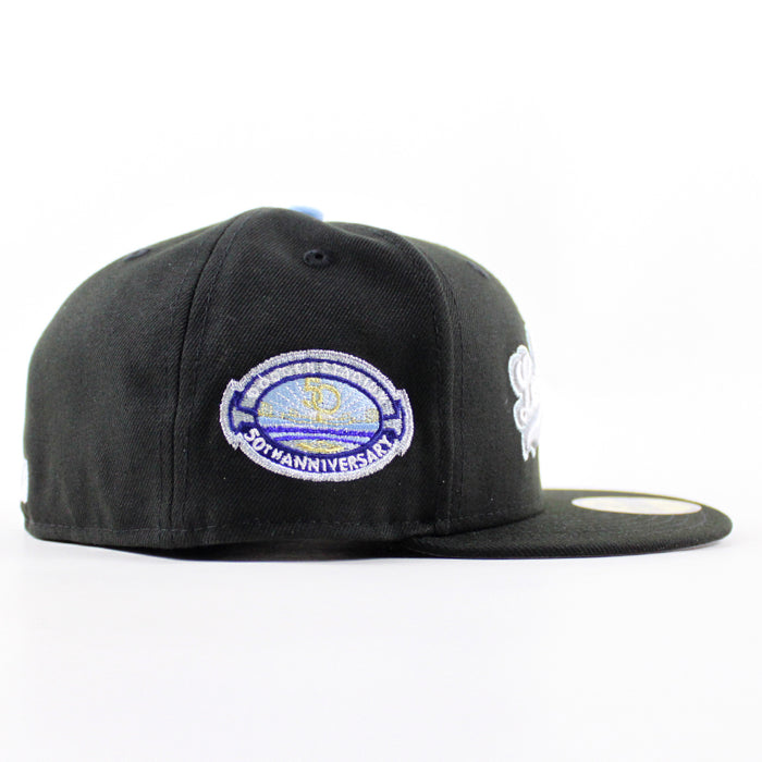 Los Angeles Dodgers 1959 All Star Game New Era 59Fifty Fitted Hat (Black Gray Under Brim)