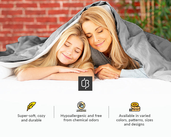 Luxurious 600 & 1000 TC Ivory Reversible Duvet Cover