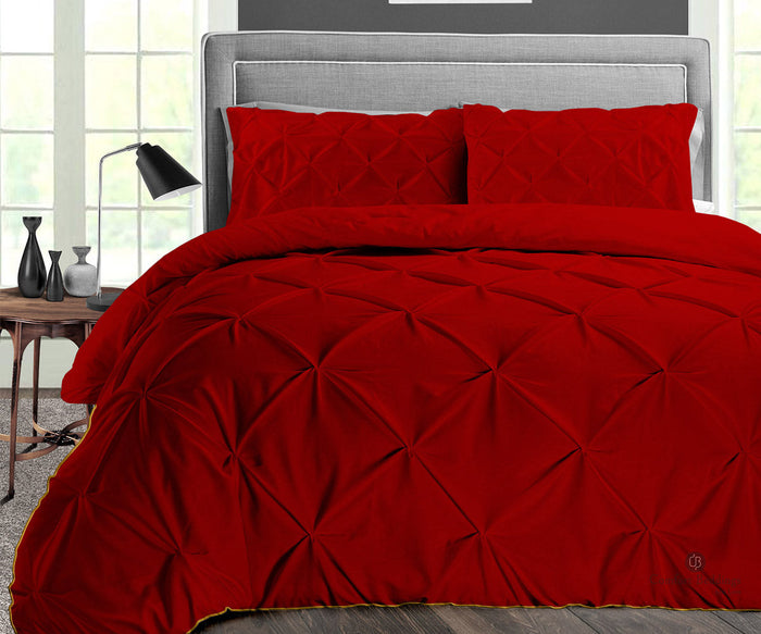 Blood Red Pinch Comforter