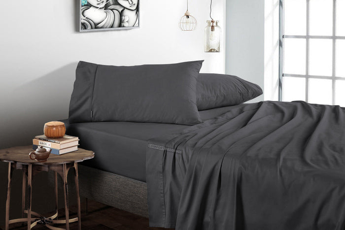 Dark Grey Flat Sheets