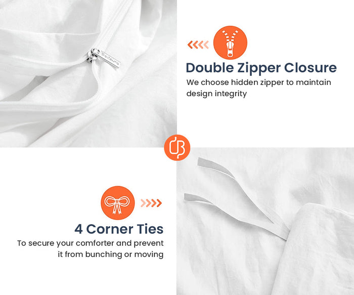 Luxury Dark Grey Reversible Duvet Cover 600 & 1000 TC