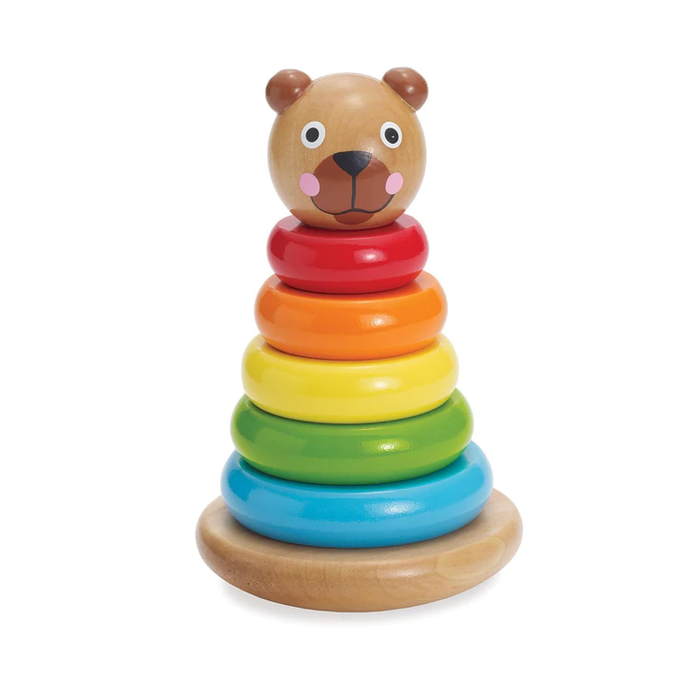 Manhattan Toy Brilliant Bear Magnetic Wood Stacker