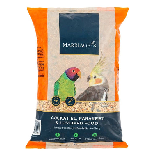 Marriage'S Cockatiel, Parakeet & Lovebird Food 1Kg | Poundstretcher  544061