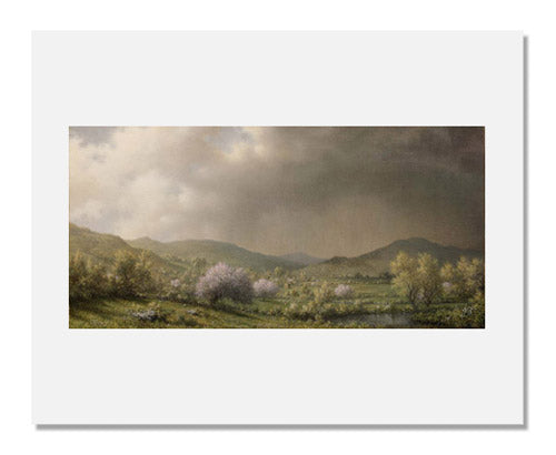 MFA Prints archival replica print of Martin Johnson Heade, April Showers from the Museum of Fine Arts, Boston collection.