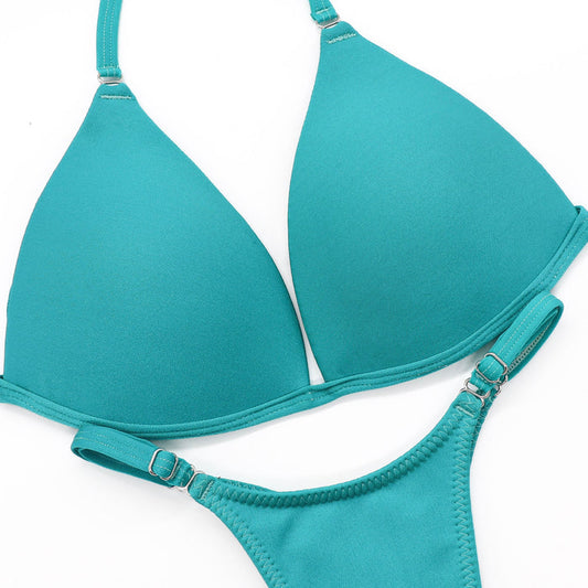 Matte Aqua Jade Posing Practice Suit