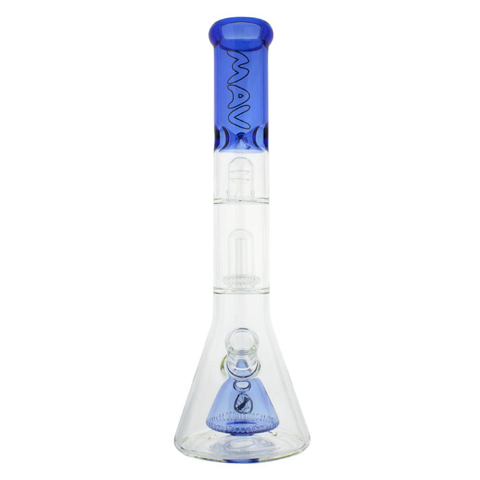 MAV Glass 14" Single UFO Beaker - 4 Colors