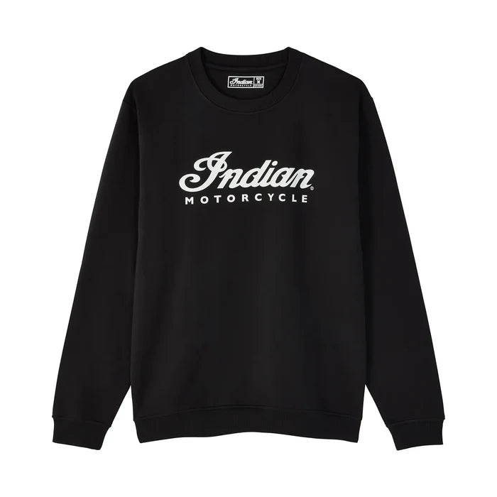 Men's Essential Script Logo Sweatshirt, Black