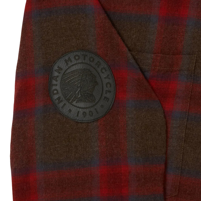 Men's Nashville Plaid Shirt, Red