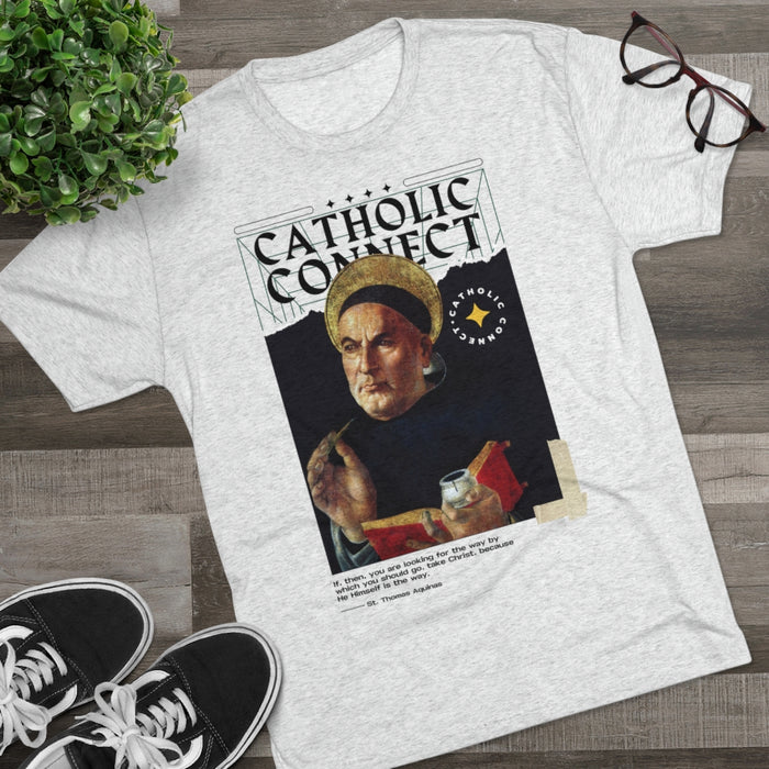 Men's Saint Thomas Aquinas Premium T-shirt