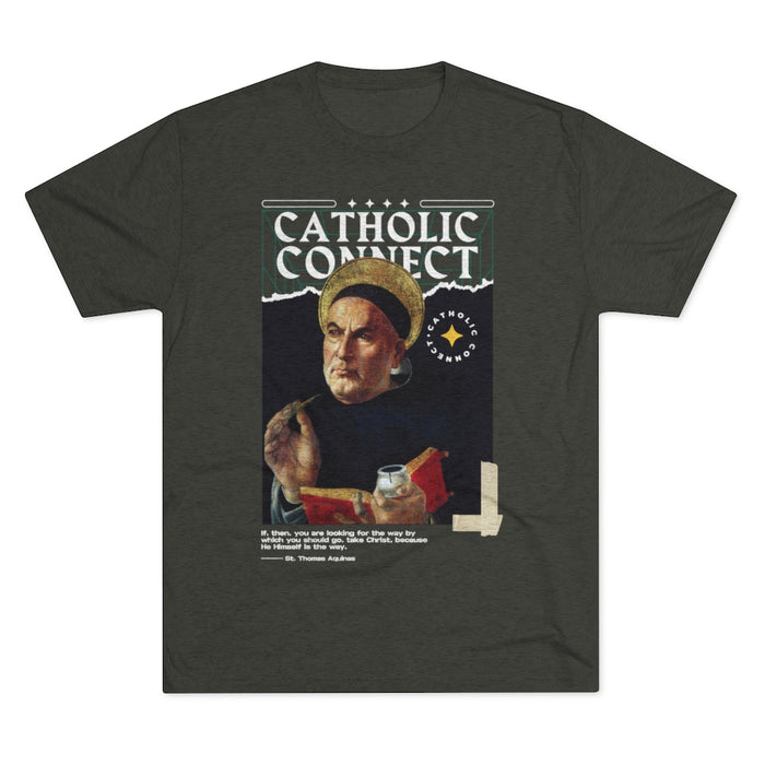 Men's Saint Thomas Aquinas Premium T-shirt