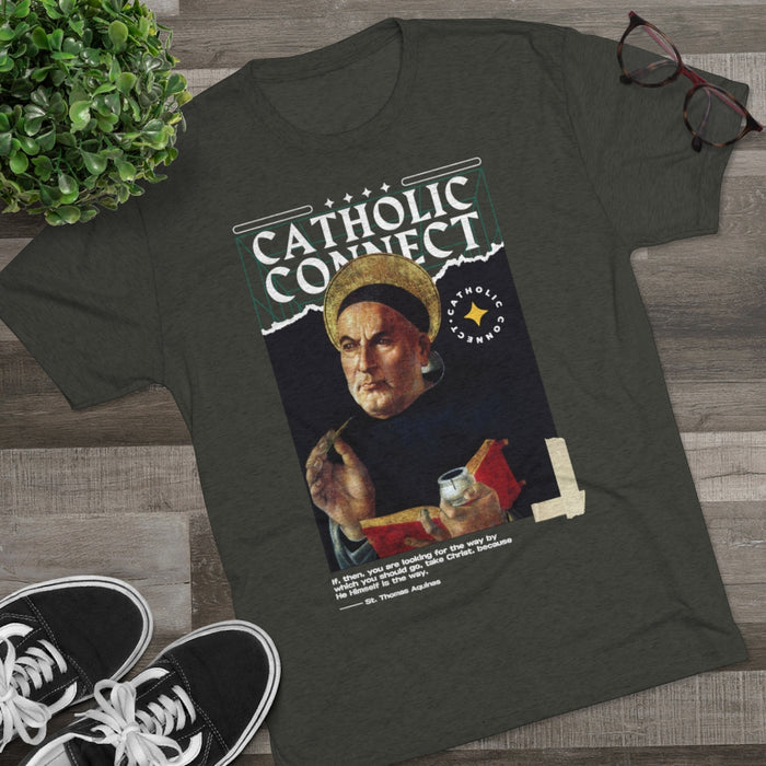 Men's Saint Thomas Aquinas Premium T-shirt