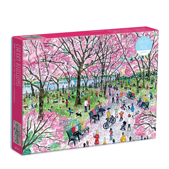 Michael Storrings Cherry Blossoms 1000 Piece Jigsaw Puzzle - The Preppy Bunny