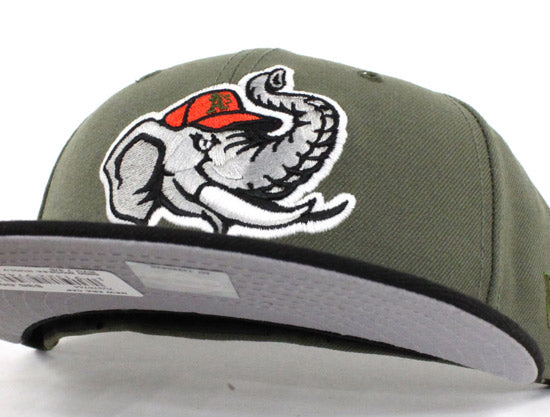 Modesto Athletics New Era 59FIFTY Fitted Hat (Air Jordan Retro 8 Gray Under Brim)