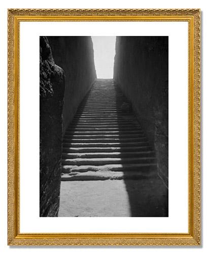 Mohammedani Ibrahim Ibrahim, Gebel Barkal: Pyramid 11, stair from room A