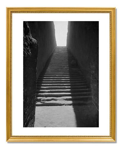 Mohammedani Ibrahim Ibrahim, Gebel Barkal: Pyramid 11, stair from room A