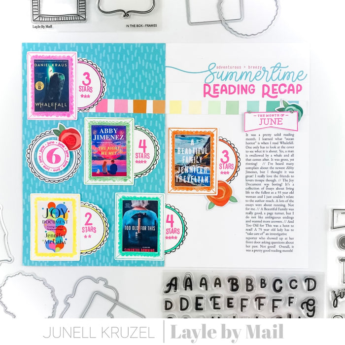 Month by Month - June - 4x6 Stamp Set