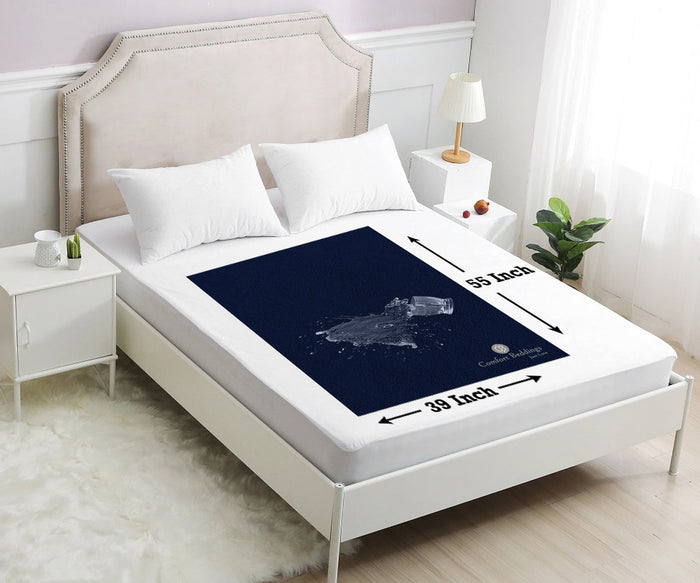 Navy Blue Baby Dry Sheet