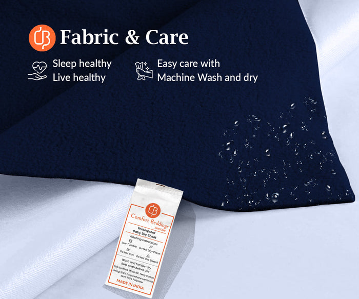 wash care baby dry sheet