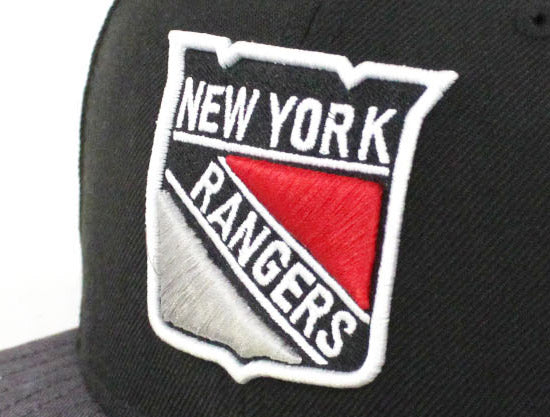 New York Rangers New Era 59Fifty Fitted Hat (Camouflage Jet Black Air Foamposite One Urban Fighter)-7 7/8