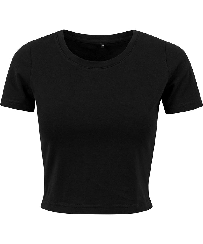 Organic Stretch Cropped T-shirt: Womens