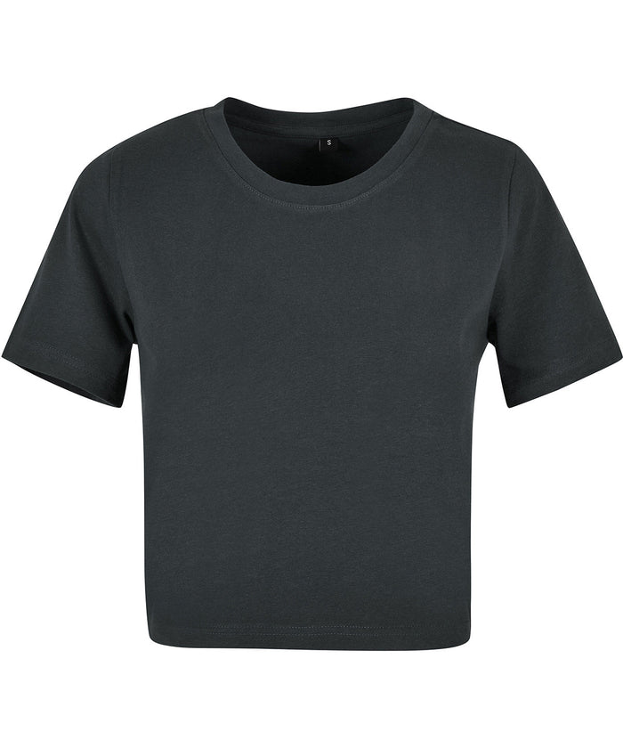 Organic Stretch Cropped T-shirt: Womens
