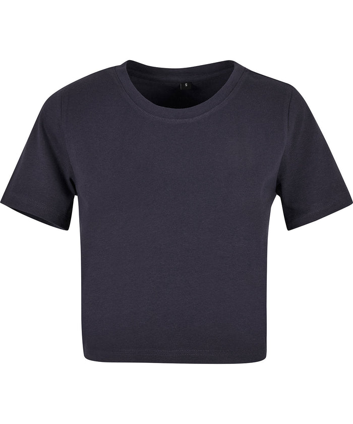 Organic Stretch Cropped T-shirt: Womens