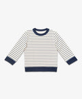 Oso & Me Remy Sweatshirt in Navy French Stripe