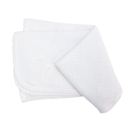 Paty Knit Receiving Blanket