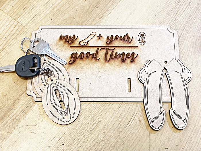 Penis Vagina Key Holder