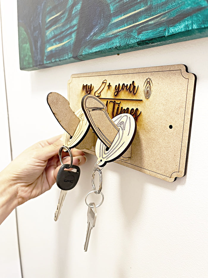 Penis Vagina Key Holder