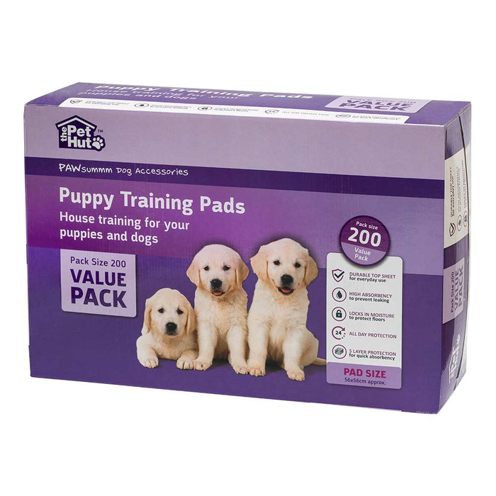 Pet Hut Puppy Training Pads 200 Pack