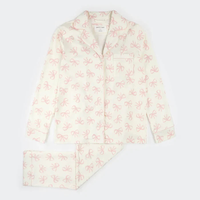 Petit Lem Women's Pajamas in Bows