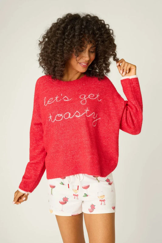 PJ Salvage Let's Get Toasty Snuggle Sweater