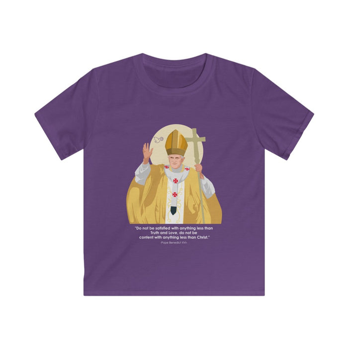 Pope Benedict XVI Kids T-Shirt