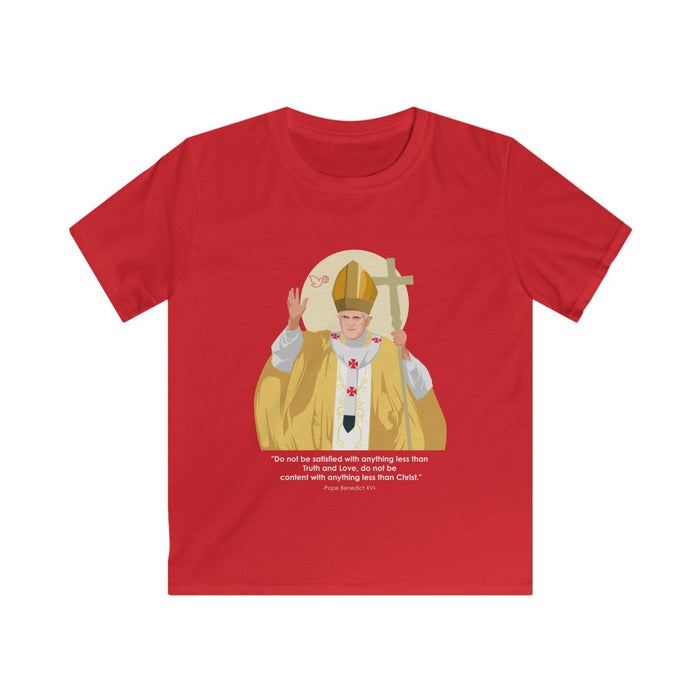 Pope Benedict XVI Kids T-Shirt