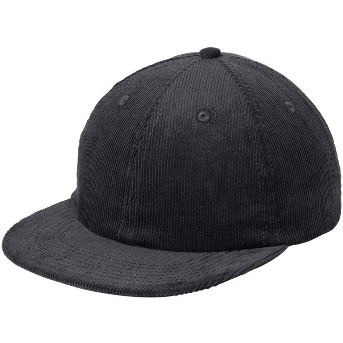 no-logo Port Authority Corduroy Cap-Port Authority-Graphite-OSFA-Thread Logic