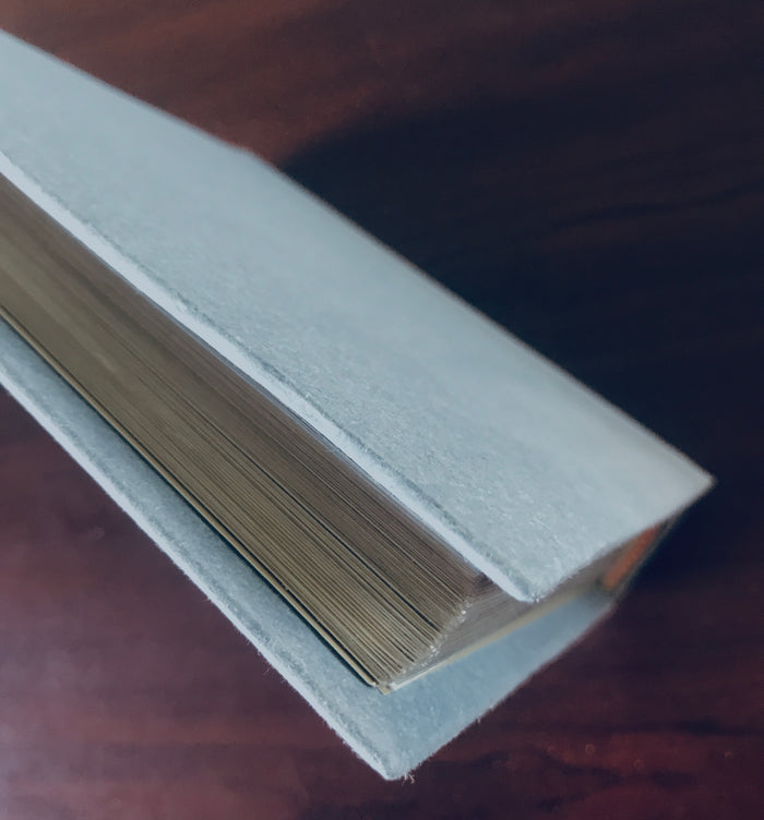 Premium Bound Photo Album 100 Photos Acid Free Archival Leaf Nature Print 7" x 7" Blue or Green Matte Finish - Made in Canada