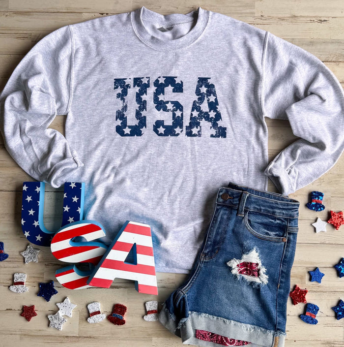 PREORDER: USA Star Sweatshirt