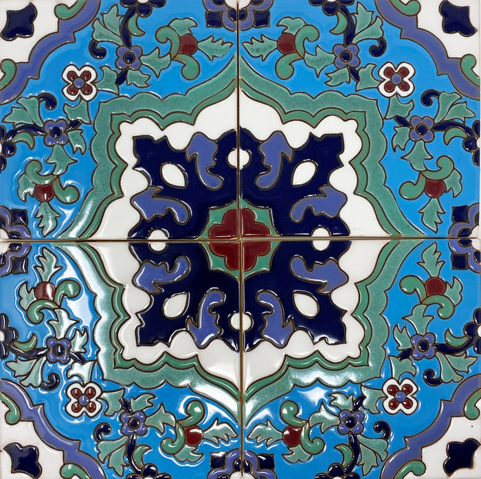 Prima Mexican Tile - DECORO TURQUEZA
