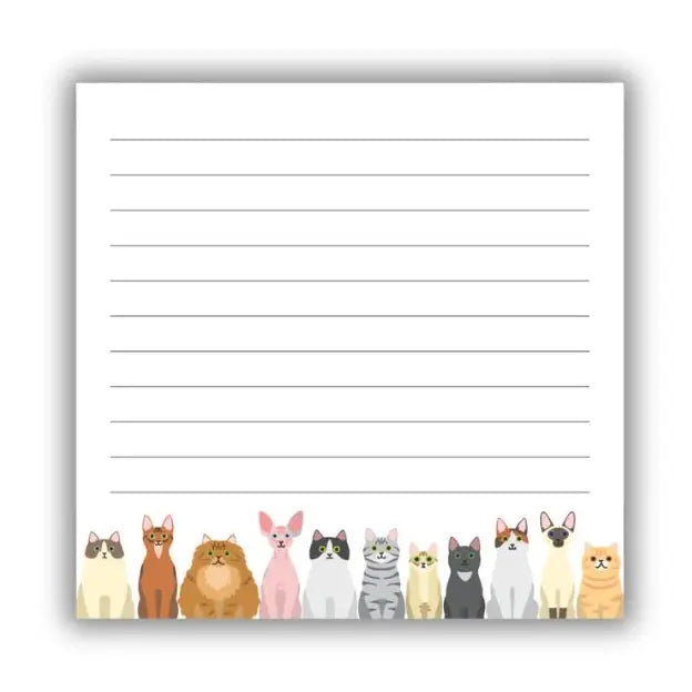 Purrsonal Reminders Sticky Notes