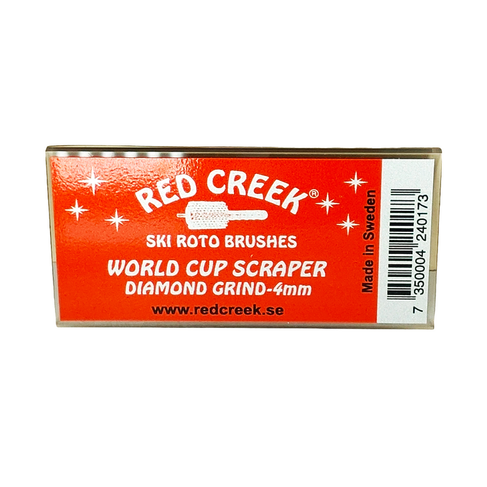 A product picture of the Red Creek Diamond 4mm Scraper