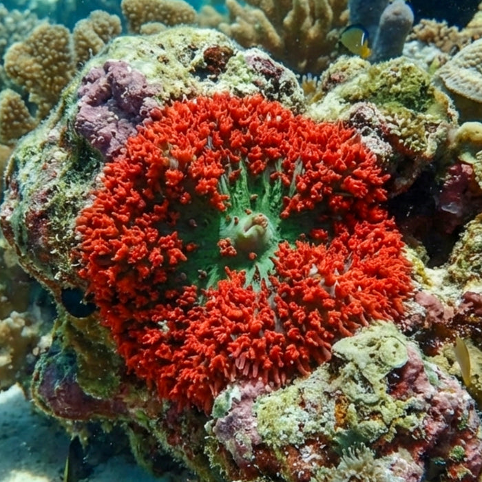 Red St Thomas Mushroom - Corals Anonymous