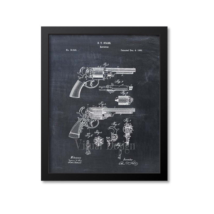 Revolver Patent Print