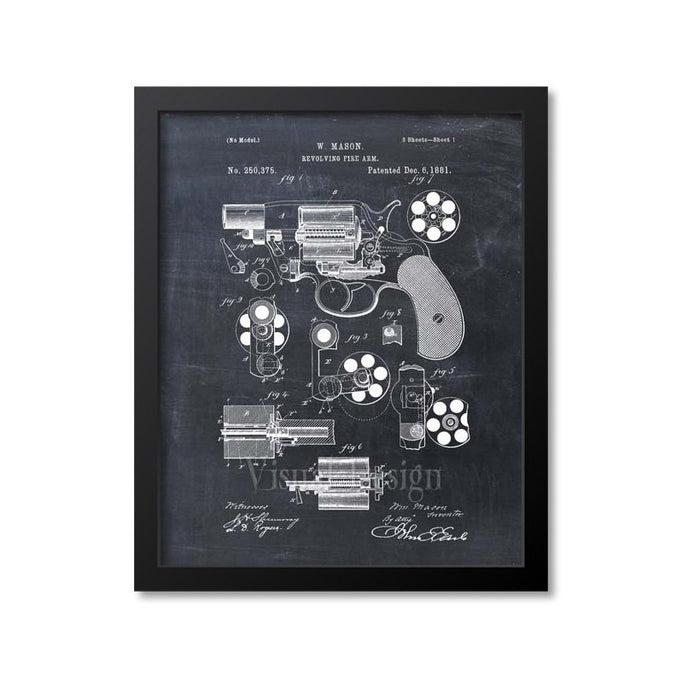 Revolver Patent Print