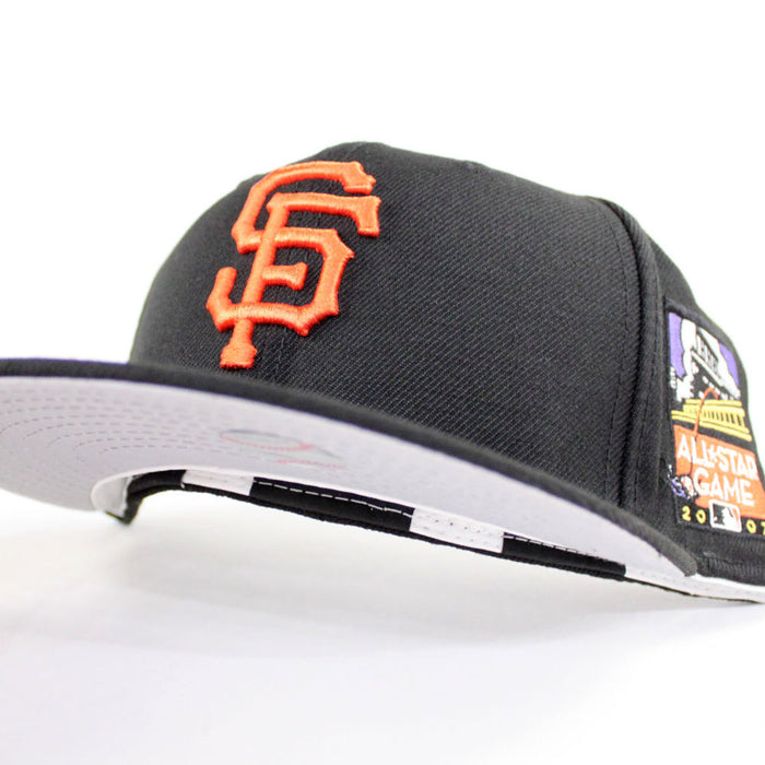San Francisco Giants 2007 All Star Game New Era 59Fifty Fitted Hat (Black Gray Under Brim)