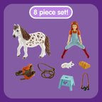 Schleich Horse Club Mia & Spotty 9 Pce
